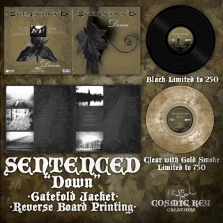 SENTENCED - Down LP black