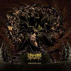 VISCERA - Obsidian LP vortex gold