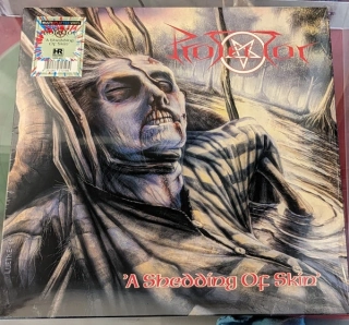 PROTECTOR - A shredding the skin LP splatter