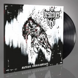 DESTROYER 666 - Never surrender LP black 