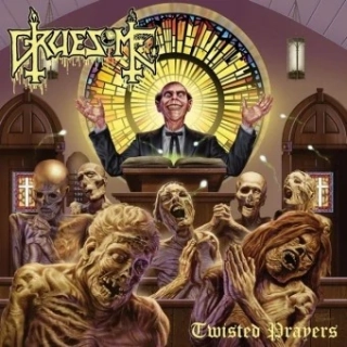 GRUESOME - Twisted prayers LP clear blue