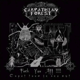 CARPATHIAN FOREST - Fuck you all LP clear