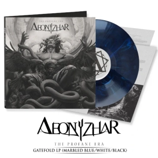 AEONYZHAR - Profane era the LP blue black marble