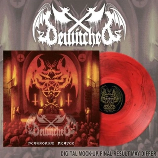 BEWITCHED - Pentagram prayer LP neon orange