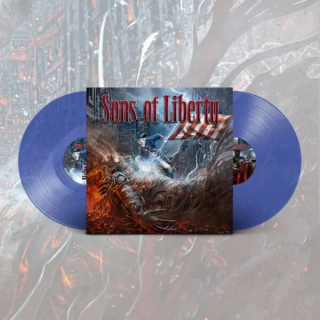 JON SCHAFFER´S SONS OF LIBERTY -  Thought Crimes (Volumes 1 & 2) – Limited Double Transparent Blue LP in Gatefold Jacket with 8 page booklet (500 copies)