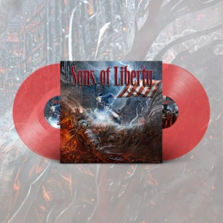 JON SCHAFFER´S SONS OF LIBERTY -  Thought Crimes (Volumes 1 & 2) – Limited Double Transparent Red LP in Gatefold Jacket with 8 page booklet (500 copies) 