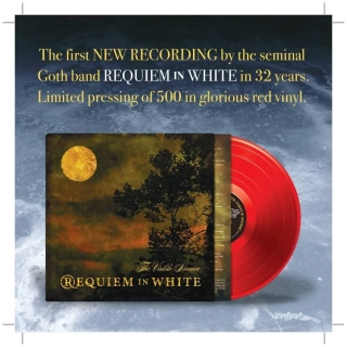 REQUIEM IN WHITE - The Visible Heaven – Limited Red Vinyl with printed inner sleeve (500 copies)