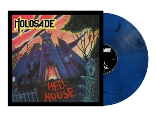 HOLOSADE - Hellhouse LP (Transparent Blue/Black Marble Vinyl ltd.150ks