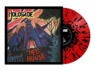 HOLOSADE - Hellhouse LP (Transparent Red/Black Splatter Vinyl) ltd. 150ks