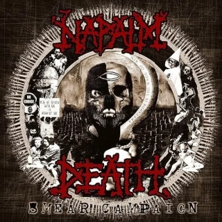 NAPALM DEATH - Smear Campaign LP silver