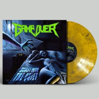 GAME OVER - Burst Into The Quiet LP Yellow Marbled 