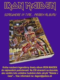 IRON MAIDEN - Somuwhere in time Kniha
