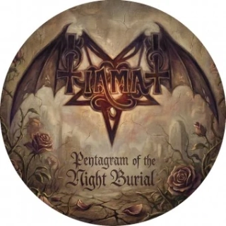 TIAMAT - Pentagram Of The Night Burial - 7" vinyl