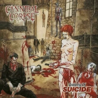 CANNIBAL CORPSE - Gallery of suicide LP black