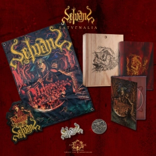SELVANS - Saturnalia CD wooden box