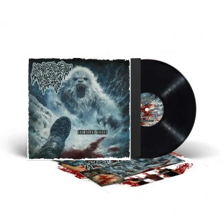 RAVAGED BY THE YETTI - Snowbound Horror Vinyl LP black