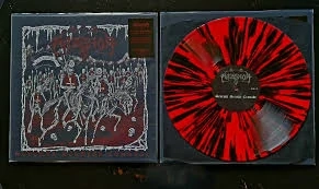 NAZGHOR - Seventh secular crusade LP red black splatter