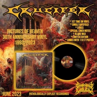 CRUCIFER - Pictures of heaven LP black 30th.anniversary edit.