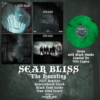 SEAR BLISS - The haunting LP green black smoke