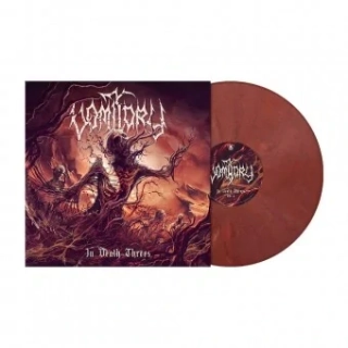VOMITORY - The death throes LP rose marble