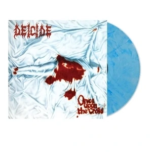 DEICIDE - Once upon the cross LP blue marble