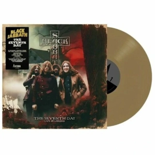 BLACK SABBATH - The seventh day LP gold