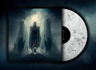SWORN - Null Crowned the Infinite – Limited Marbled Smoke Vinyl with printed inner sleeve (500 copies)