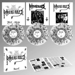 POSSESSED – DEMO-NIC 3LP (CLEAR W/ BLACK SPLATTER)