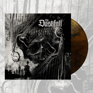 THE DUSKFALL - The Everlasting Shadows – Limited Transparent Marbled Orange & Black LP with printed Inner Sleeve (250 copies)