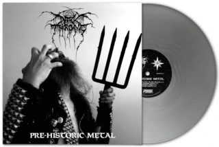 Darkthrone - Pre historic metal LP silver sverige  ltd. 500 ks