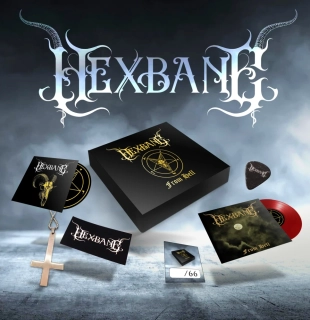 HEXBANE - From Hell” – Limited Luxurious Black Box embossed in Gold with Magnet (Limited to 66 copies)