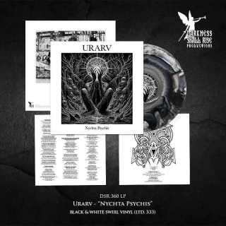 URARV (NOR) – Nychta Psychis LP black white swirl