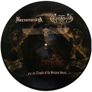 NECROMANTIA/ACHERONTAS - For The Temple Of The Serpent Skull