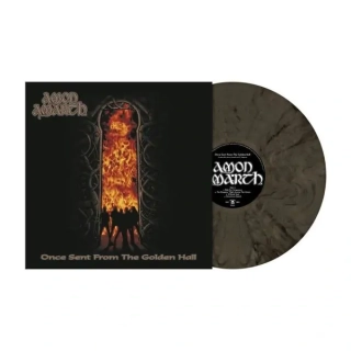 AMON AMARTH - Once Sent from the Golden Hall  LP  SMOKE GREY MARBLED