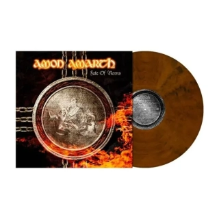 AMON AMARTH - Fate of Norns  LP  OCHRE BROWN MARBLED