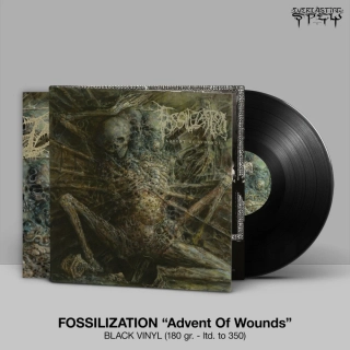 FOSILLIZATION - Advent of wounds LP black