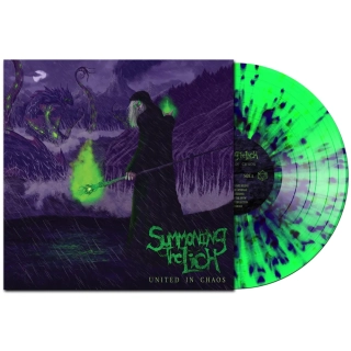 SUMMONING THE LICH - United in Chaos LP (Translucent Grey w/Purple Splatter)