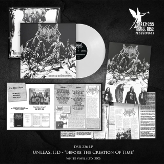 UNLEASHED - Before The Creation Of Time Vinyl LP | White