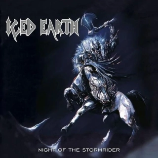 ICED EARTH - Night of the stormrider black LP