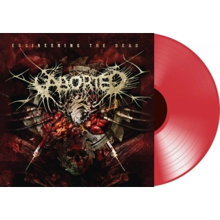 ABORTED - Engineering the Dead ' LIMITED EDITION TRANSPARENT RED VINYL
