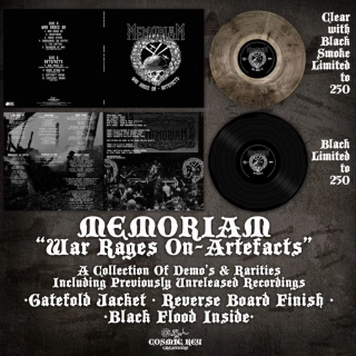 MEMORIAM - War Rages On  Artefacts LP Gatefold (lim 500, 2 clrs) 