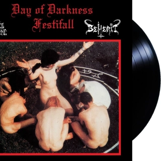 DAY OF DARKNESS - Impaled nazarene Beherit LP split