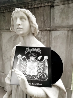 SEPULCHRAL - From Beyond the Burial MoundLP (Lim. black vinyl w/double sided insert)