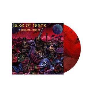 LAKE OF TEARS - A Crimson Cosmos Marbled Red & Black Gatefold LP + 8 pages insert (Limited to 500 copies)
