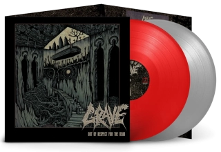 Grave - Out Of Respect For The Dead Red Vinyl in Luxurious Triple Gatefold (Limited to 500 copies)