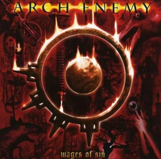 ARCH ENEMY - Wages of sin 180g Black