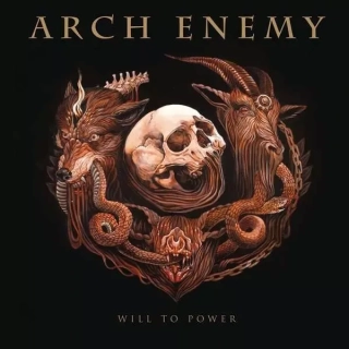 ARCH ENEMY - Will to power Yellow 