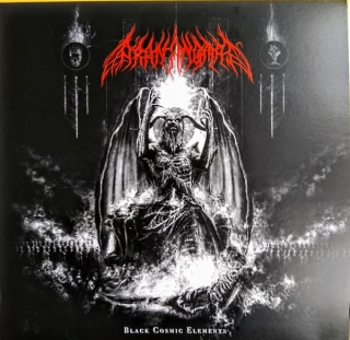 ARAN ANGMAR - Black cosmic elements transparent red LP