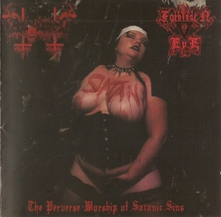 ANAL BLASPHEMY FORBIDDEN EYE - The Perverse Worship Of Satanic Sins LP black